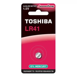 Toshiba Bateria LR41 1szt LR41 BP-1C - Baterie i akcesoria - miniaturka - grafika 1