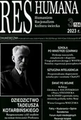 Czasopisma - Res Humana - miniaturka - grafika 1