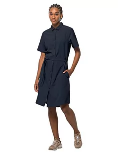 Jack Wolfskin Sukienka damska Holiday MIDI, Night Blue, XL, niebieski (Night Blue), XL - Sukienki - miniaturka - grafika 1