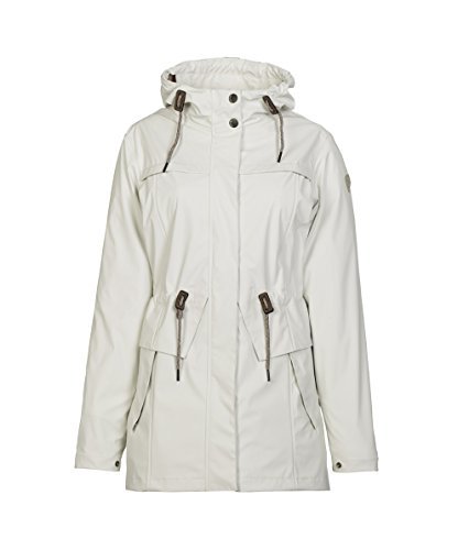 G.I.G.A. DX Damska kurtka przeciwdeszczowa Indiana Casual z kapturem, off-White, 36