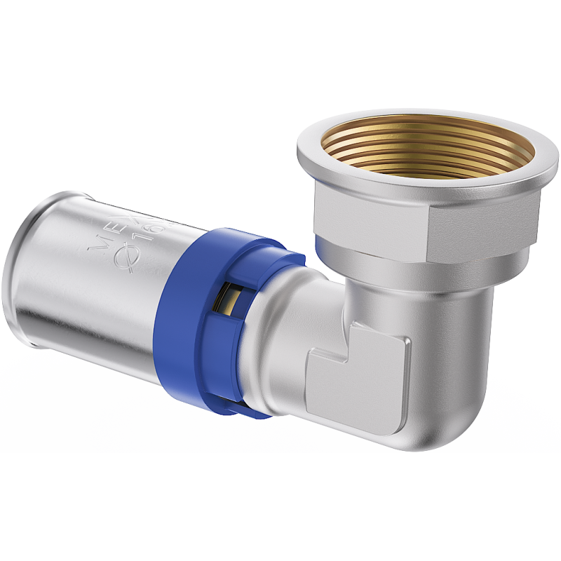 Mexen PEX-P kolano zaciskowe, zaprasowywane PEX 25 x 1 GW - W97126-2510F-00