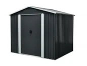 Altany ogrodowe - LANITPLAST domek ogrodowy narzędziowy MAXTORE 65 ANTRACYT - miniaturka - grafika 1