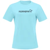 Koszulki sportowe damskie - Koszulka damska Norrona /29 Cotton Norrøna Viking T-shirt Rozmiar: M / Kolor: niebieski - miniaturka - grafika 1