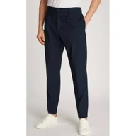 Spodnie męskie - Tommy Hilfiger Wełniane spodnie chino HARLEM Regular Fit - miniaturka - grafika 1