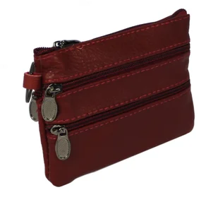 Etui Na Klucze Skórzane CEDAR (PL) Skóra Naturalna Cztery Zamki Na Jeden Komplet Kluczy N149 11,5 x 9 x 1 [cm] - Etui na dokumenty i karty - miniaturka - grafika 4