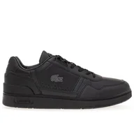 Buty sportowe męskie - Buty Lacoste T-Clip Sneakers 746SMA0071-02H - czarne - miniaturka - grafika 1