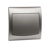 Wyłączniki światła i elektryczne - Łącznik pojedynczy ŁP-1V satyna vega - miniaturka - grafika 1