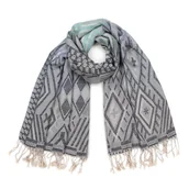 Apaszki i szaliki damskie - Szal Shadow - Art of Polo - miniaturka - grafika 1