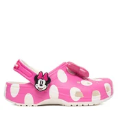 Buty dla dziewczynek - Klapki Crocs Kids Minnie Mouse Classic Clog 212294 Różowy - miniaturka - grafika 1