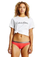 Majtki damskie - CALVIN KLEIN MAJTKI DAMSKIE BIKINI RED 000QD3540E XKW - Rozmiar: XS - miniaturka - grafika 1
