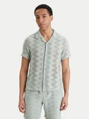 Koszule męskie - Guess Koszula M6GP46 K3236 Zielony Regular Fit - miniaturka - grafika 1