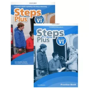 Steps Plus dla klasy VI. Podręcznik z nagraniami audio i materiały ćwiczeniowe z kodem dostępu do Online Practice do języka angielskiego dla szkoły podstawowej - Książki do nauki języka angielskiego Steps Plus dla klasy VI. Podręcznik z nagraniami audio i materiały ćwiczeniowe z kodem dostępu do Online Practice do języka angielskiego dla szkoły podstawowej - Książki do nauki języka angielskiego - miniaturka - grafika 1