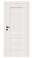 Drzwi wewnętrzne - Dre Drzwi Wewnętrzne Z Szybą Premium 6 Okleina Biała Mat - miniaturka - grafika 1