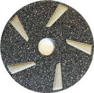 Akcesoria do urządzeń czyszczących - Pad Diamentowy FloorZilla czarny 38 cm - miniaturka - grafika 1