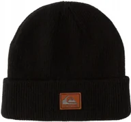 Czapki damskie - Quiksilver Beanie AQYHA04782-KVJ0 Czarne One size - miniaturka - grafika 1