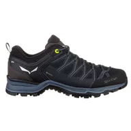 Buty trekkingowe męskie - Męskie buty outdoorowe Salewa MS MTN Trainer Lite GTX Black/Black UK 8,5 - miniaturka - grafika 1