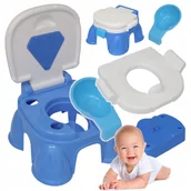 Nocniki - NOCNIK GRAJĄCY 5W1 INTERAKTYWNA TOALETA WYJMOWANY WKŁAD NAKŁADKA NA SEDES - miniaturka - grafika 1