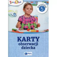 Pedagogika i dydaktyka - Trampolina Karty obserwacji dziecka Pięciolatek Danuta Chrzanowska Katarzyna Kozłowska LETNIA WYPRZEDAŻ DO 80% - miniaturka - grafika 1