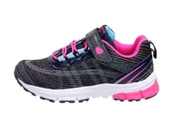 Buty dla dziewczynek - Sportowe buty dziecięce AMERICAN ES25/21 NV - American Club - miniaturka - grafika 1