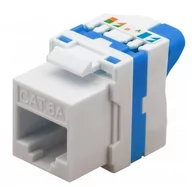 Wtyczki i adaptery - Keystone TECHLY SAMOZACISKOWY MODUŁ RJ45 KAT.6A U - miniaturka - grafika 1