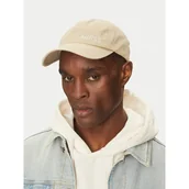 Czapki męskie - Czapka z daszkiem Guess Z5GZ03 WO07T Beżowy - miniaturka - grafika 1