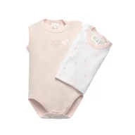 Body dla niemowląt - Body dziecięce w dwupaku, wielokolorowy, rozmiar 50 - miniaturka - grafika 1