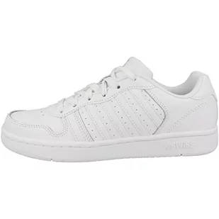 K-Swiss Damskie trampki Court Palisades, Biały Szary, 35 EU - Trampki damskie - miniaturka - grafika 1