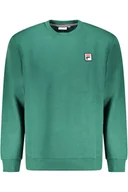 Bluzy męskie - ZIELONA BLUZA MĘSKA FILA BEZ ZAMKU - miniaturka - grafika 1