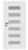 Drzwi wewnętrzne - Dre Drzwi Wewnętrzne Z Szybą Scala 0 Okleina Biała Mat - miniaturka - grafika 1