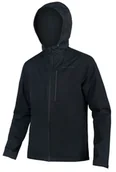 Kurtki rowerowe - Kurtka rowerowa Endura Hummvee Waterproof hooded Jacket black - miniaturka - grafika 1