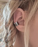 Kolczyki - Nausznica BETON - miniaturka - grafika 1