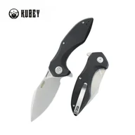 Noże - Nóż składany Kubey Nobel Black G10, Beadblasted 14C26N (KU236K) - miniaturka - grafika 1