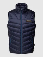 Kamizelki męskie - Kamizelka pikowana o kroju regular fit ze stójką model ‘AERONS’ - miniaturka - grafika 1