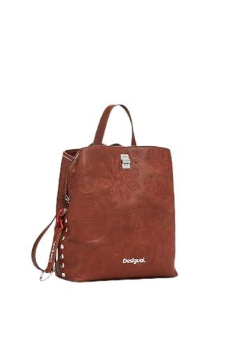 Desigual Women's Accessories PU plecak mini, brązowy, jeden rozmiar