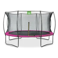 Trampoliny - Exit Trampolina ogrodowa Silhouette 366cm - Różowa - miniaturka - grafika 1