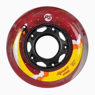 Kółka do rolek dziecięce Powerslide Adventure 72/82A 4 szt. red cloud - Akcesoria do skatingu - miniaturka - grafika 1