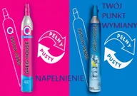 Akcesoria i części AGD - Soda wymiana nabicie butli CO2 spożywczy - miniaturka - grafika 1
