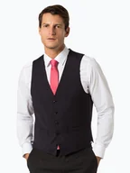 Kamizelki męskie - Roy Robson Męska kamizelka od garnituru modułowego Mężczyźni Regular Fit wełna ze strzyży niebieski jednolity, 25 - miniaturka - grafika 1