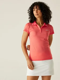 Regatta Funkcyjna koszulka polo "Maverick V" w kolorze pomarańczowym - Koszulki sportowe damskie - miniaturka - grafika 1