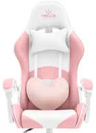 Fotele gamingowe - Fotel Gamingowy Hell's Chair Rainbow Pink- White Różowy - miniaturka - grafika 1