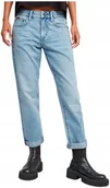 Spodnie damskie - G-Star Raw Kate Boyfriend Jeansy Niebieskie Gładkie 28/28 Jxh - miniaturka - grafika 1