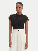 Body - Morgan Bluzka 261-DBODY Czarny Regular Fit - miniaturka - grafika 1