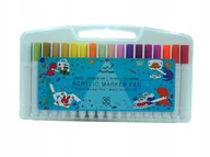 Przybory szkolne - Markery Akrylowe do kamieni Pisaki Acrylic Marker Mazaki Zestaw 36 sztuk - miniaturka - grafika 1