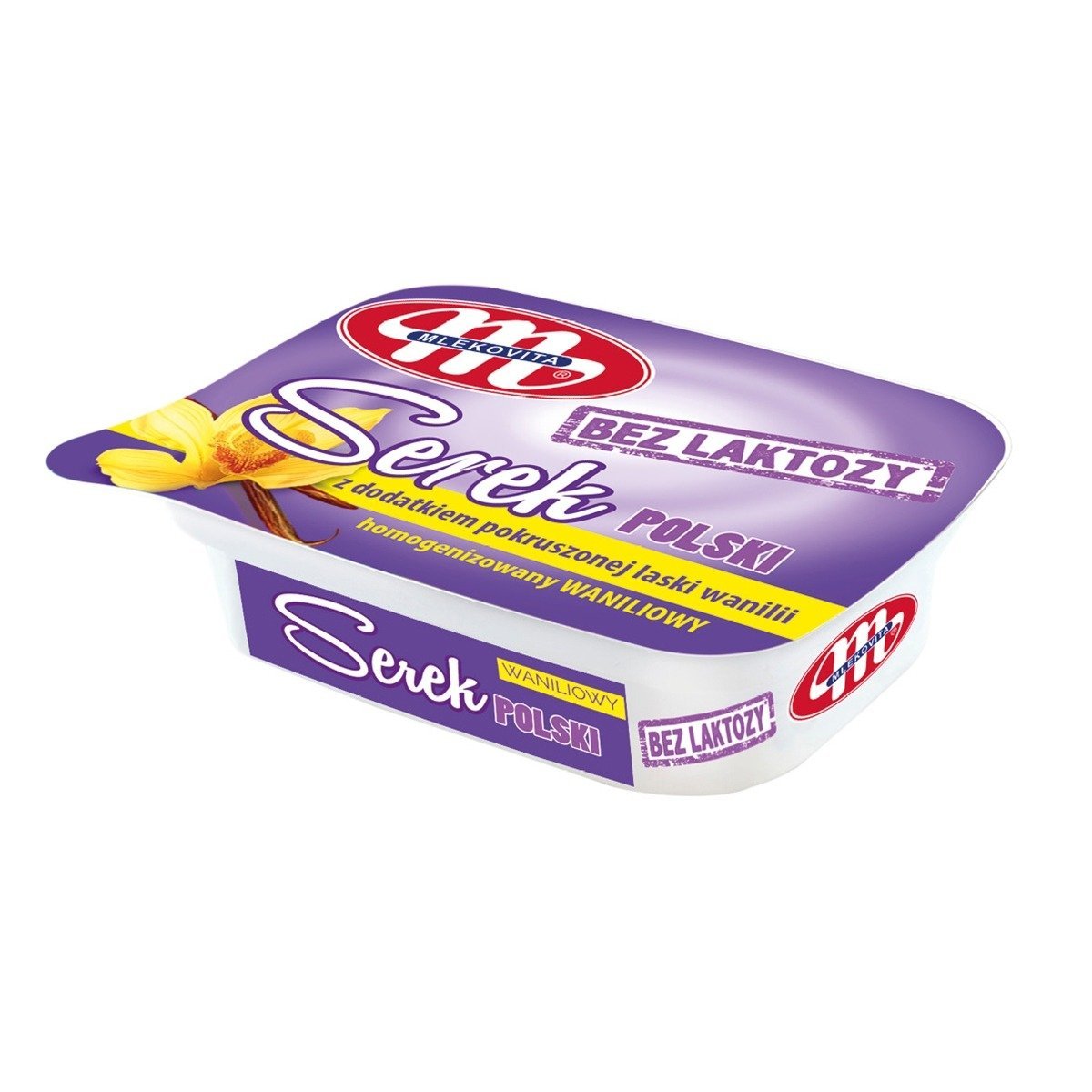 Serek homogenizowany waniliowy bez laktozy MLV 150 g