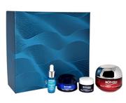 Zestawy kosmetyków damskich - Biotherm, Zestaw Blue Therapy Red Algae Uplift 50ml + Life Plankton Elixir 7ml + Blue Therapy Night 15ml + Blue Therapy Eye 5ml - miniaturka - grafika 1