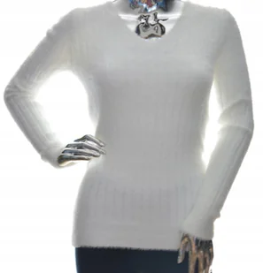 Damski sweter z dekoltem alpaka touch UNI XS S M - Swetry damskie - miniaturka - grafika 1