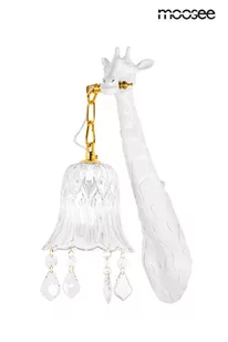 Lampa ścienna kinkiet MOOSEE GIRAFFE biała motyw zwierzęcy - Lampy ścienne - miniaturka - grafika 1