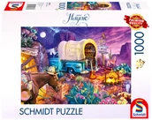 Puzzle - Schmidt, Puzzle PQ JEFF HAYNIE Biwak na Dzikim Zachodzie, 1000 el. - miniaturka - grafika 1