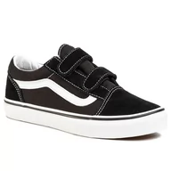 Trampki damskie - Vans Tenisówki Old Skool V VN0A4UI16BT1 Black/True White - miniaturka - grafika 1