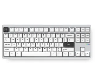 MCHOSE GX87 Max Matcha Latte v2 Biało-srebrny MC-GX87-A4 - Klawiatury - miniaturka - grafika 1